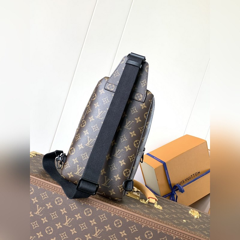 N41718老花 頂級原單 變碼芯片 胸包系列 AVENUE 單肩包 此款Dam