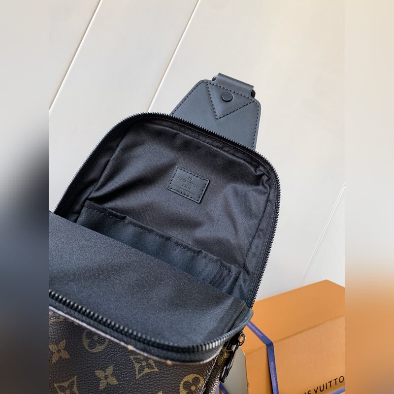 N41718老花 頂級原單 變碼芯片 胸包系列 AVENUE 單肩包 此款Dam