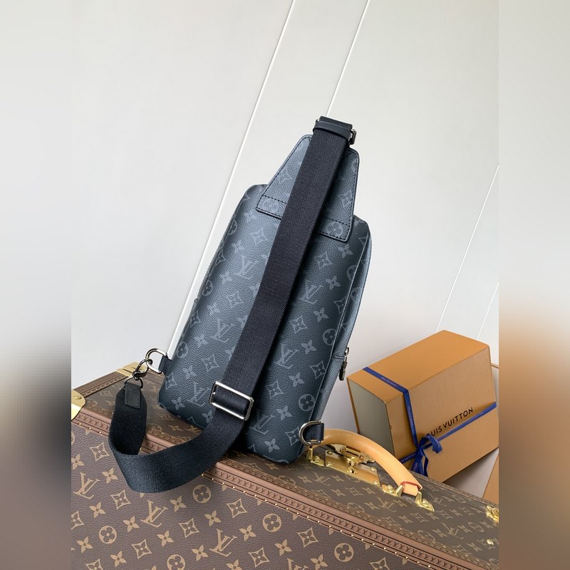 N41719黑花 頂級原單 變碼芯片 胸包系列 AVENUE 單肩包 此款Dam