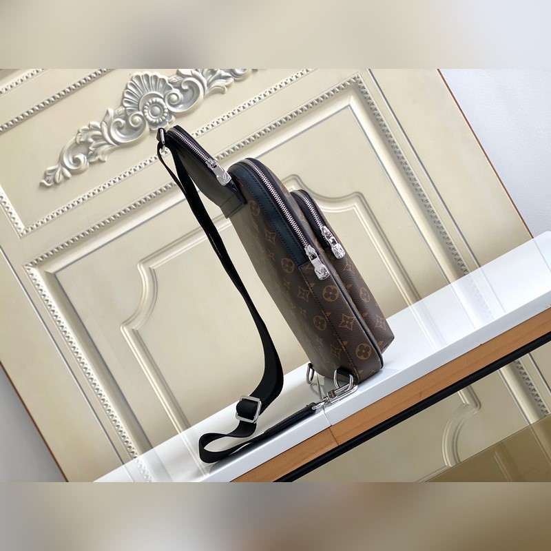 [海原外單 獨(dú)實(shí)家拍46327老花]本款 Avenue 單肩包取材 Damier