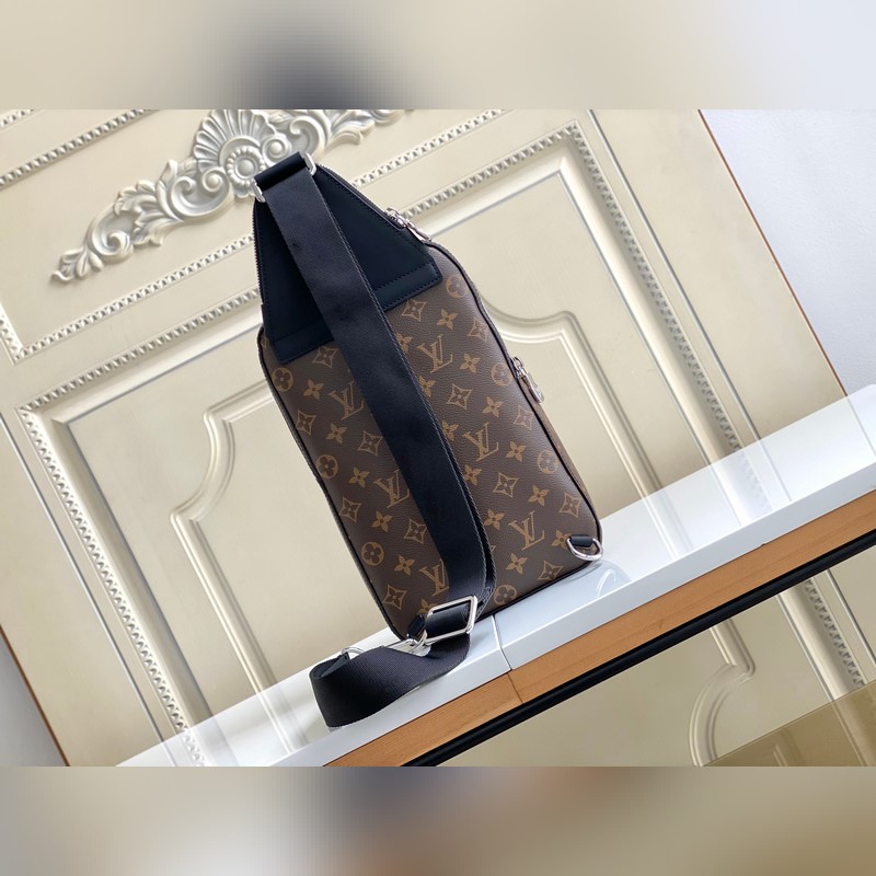 [海原外單 獨(dú)實(shí)家拍46327老花]本款 Avenue 單肩包取材 Damier