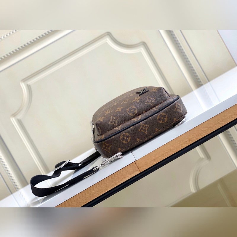 [海原外單 獨(dú)實(shí)家拍46327老花]本款 Avenue 單肩包取材 Damier