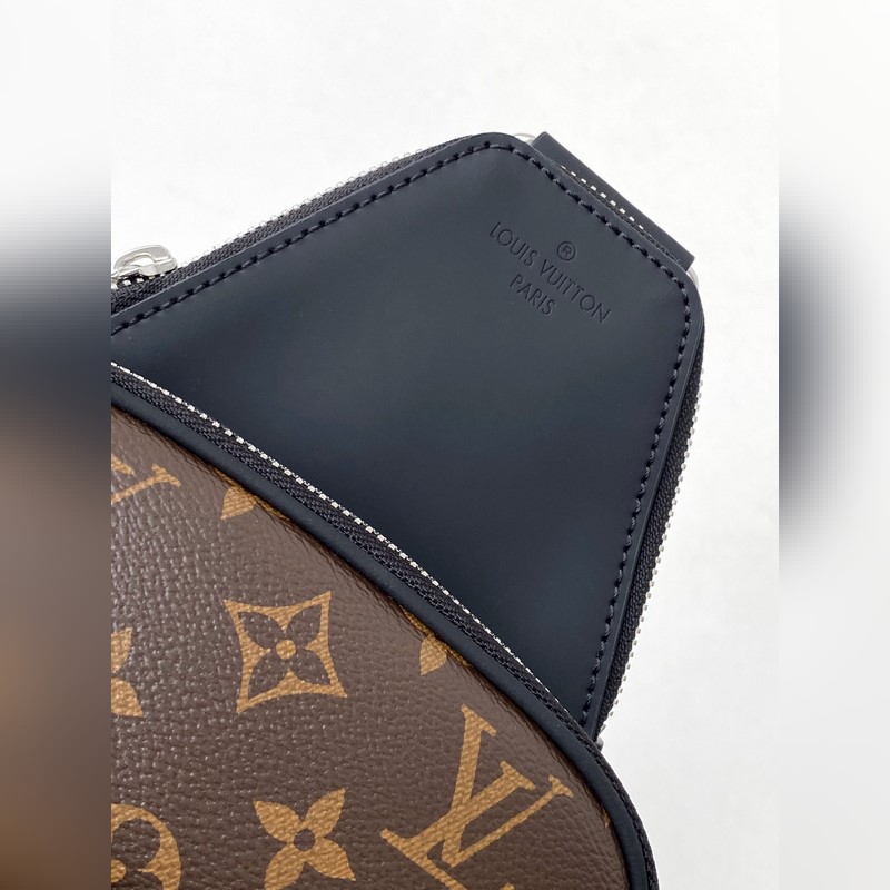 [海原外單 獨(dú)實(shí)家拍46327老花]本款 Avenue 單肩包取材 Damier