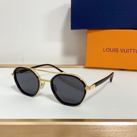 LOUIS VUITTON LV Signature Round 醋酸纖維鏡片和