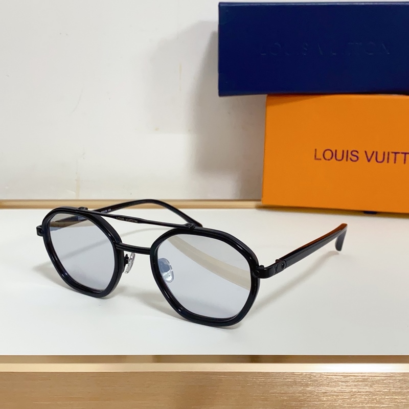 LOUIS VUITTON LV Signature Round 醋酸纖維鏡片和