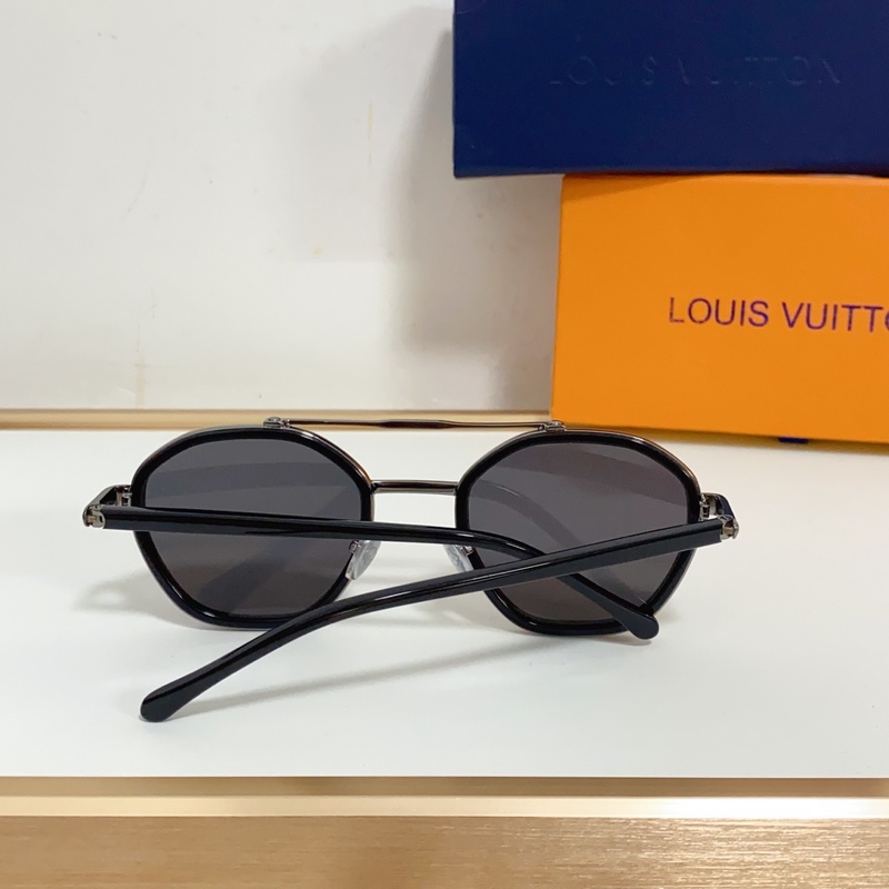 LOUIS VUITTON LV Signature Round 醋酸纖維鏡片和