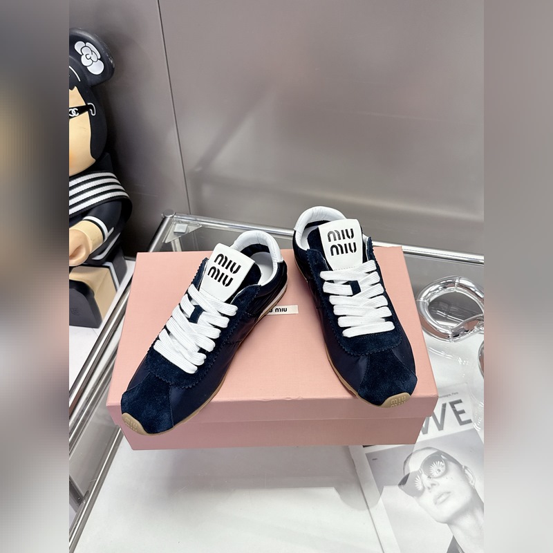 尺碼：35-40 miumiu2026 早春走秀新款阿甘德訓鞋運動鞋， 巨巨巨好