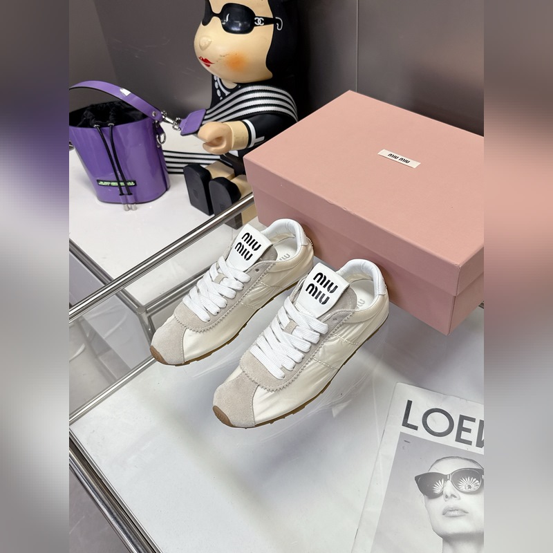 尺碼：35-40 miumiu2026 早春走秀新款阿甘德訓鞋運動鞋， 巨巨巨好