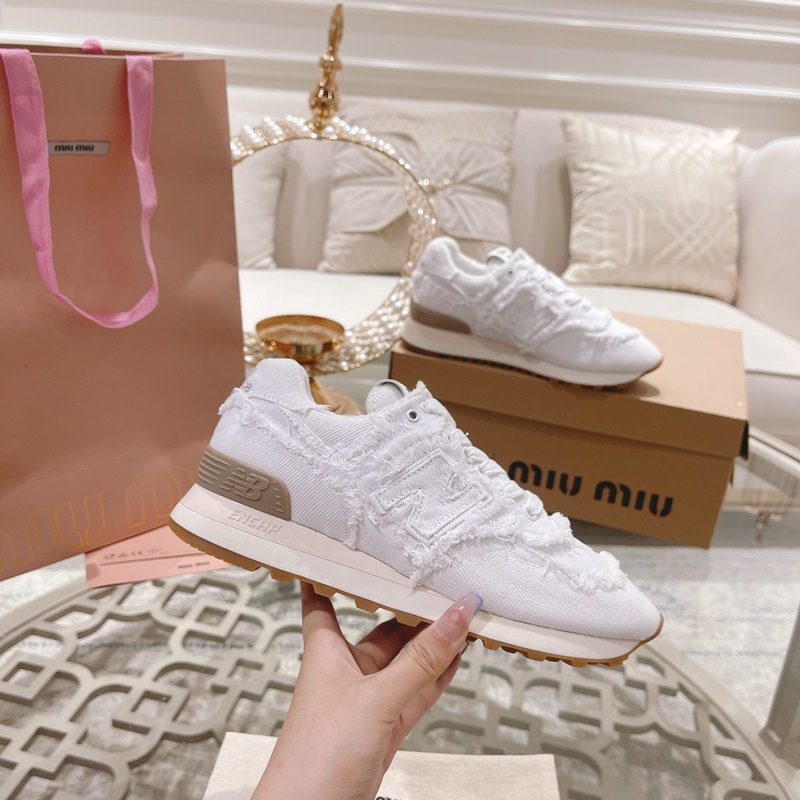 Miumiu x New Balance 574聯名款NB運動鞋 Miu Miu