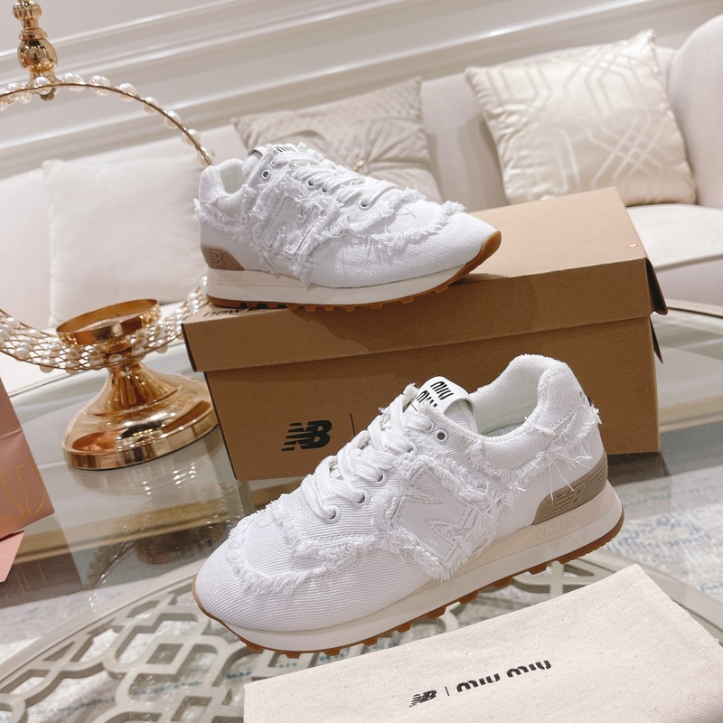 Miumiu x New Balance 574聯名款NB運動鞋 Miu Miu