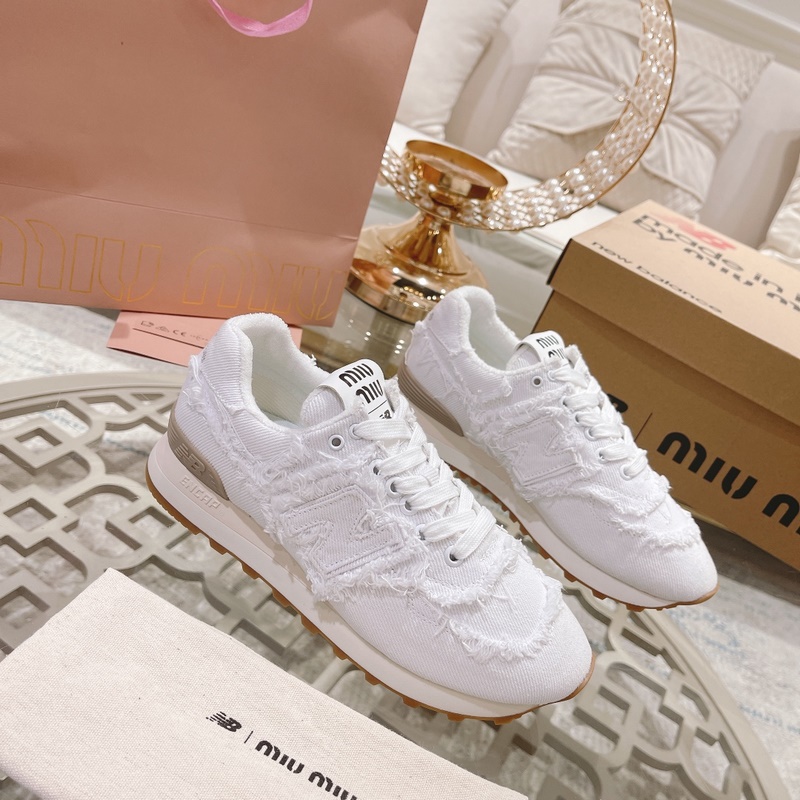 Miumiu x New Balance 574聯名款NB運動鞋 Miu Miu