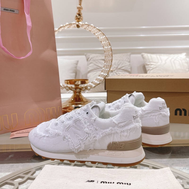 Miumiu x New Balance 574聯名款NB運動鞋 Miu Miu
