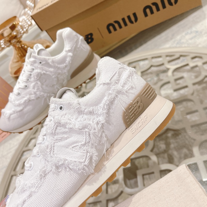 Miumiu x New Balance 574聯名款NB運動鞋 Miu Miu