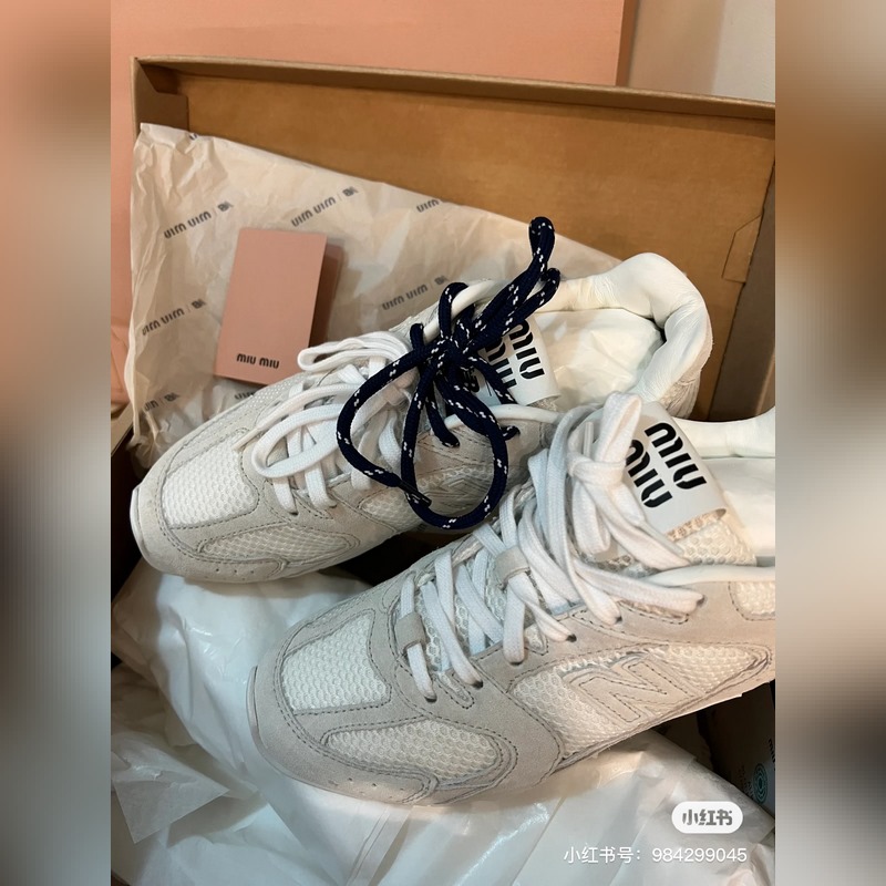 超火爆 超絕 情侶款 繆繆miumiu+new balance新百倫聯名款 20