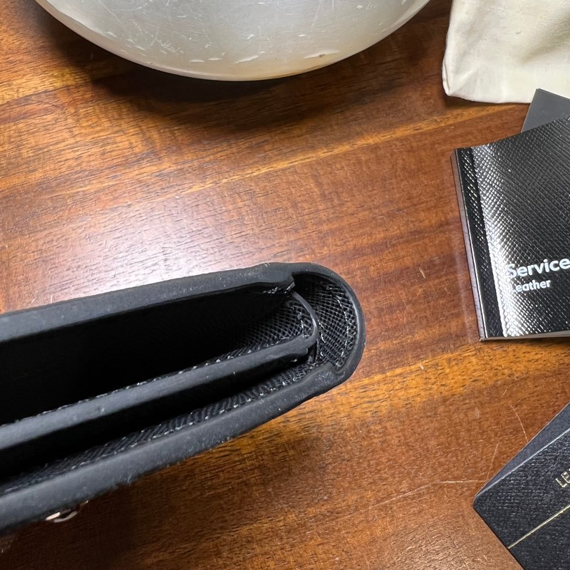 全新630 MONTBLANC萬寶龍專櫃同步匠心系列12卡位錢夾 經(jīng)典黑 型號：