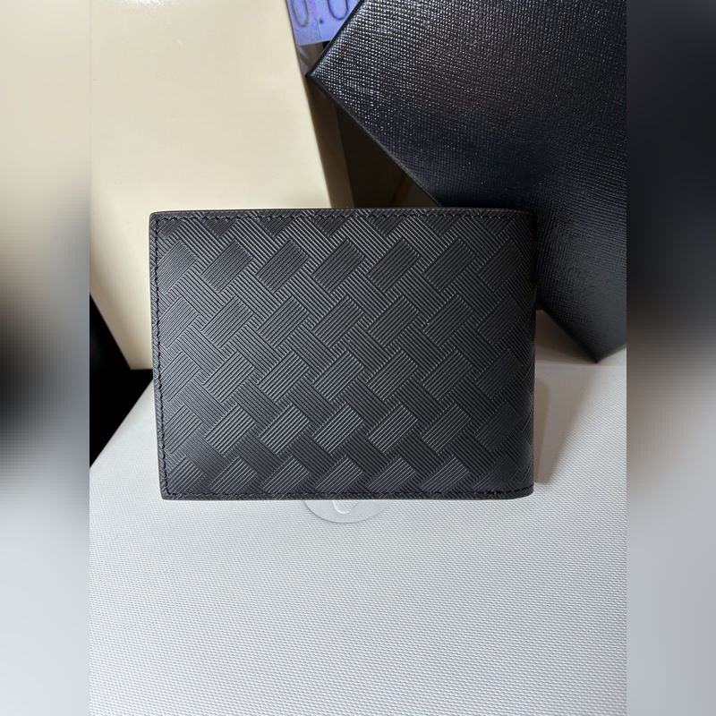 MONTBLANC全新萬寶龍風尚3.0系列6卡位雙色錢夾(經典黑配波爾多紅) 型