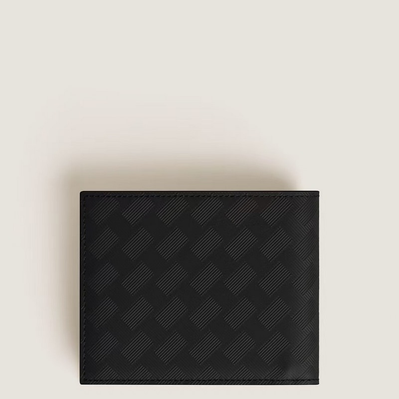 MONTBLANC全新萬寶龍風尚3.0系列6卡位雙色錢夾(經典黑配波爾多紅) 型