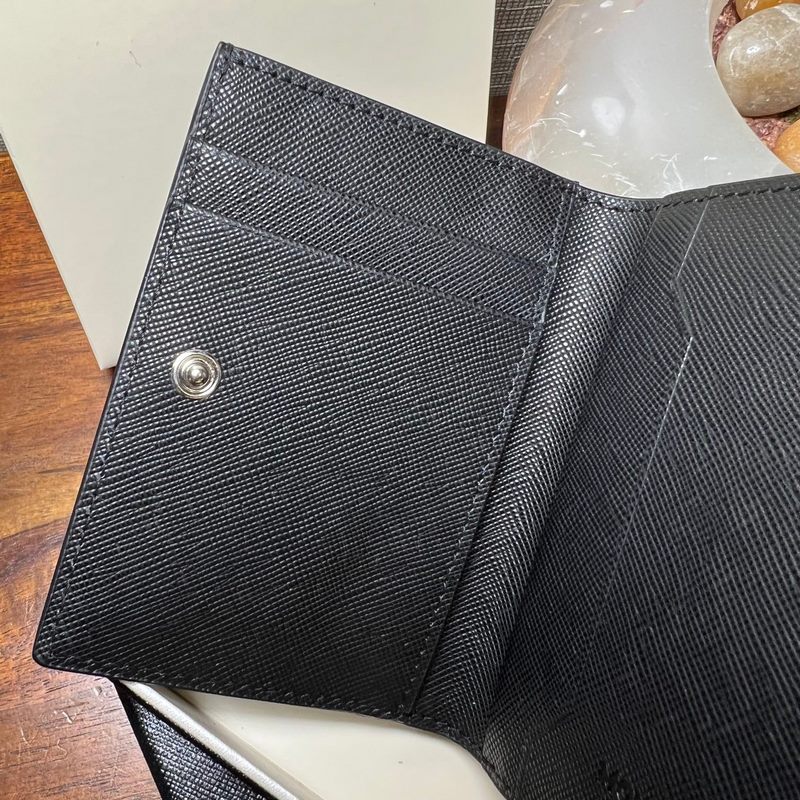 全新630 MONTBLANC萬寶龍專櫃同步匠心系列小錢夾經典黑 型號：1303