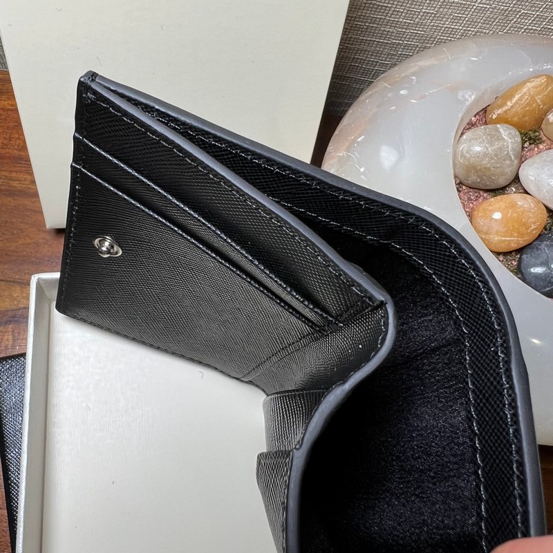 全新630 MONTBLANC萬寶龍專櫃同步匠心系列小錢夾經典黑 型號：1303