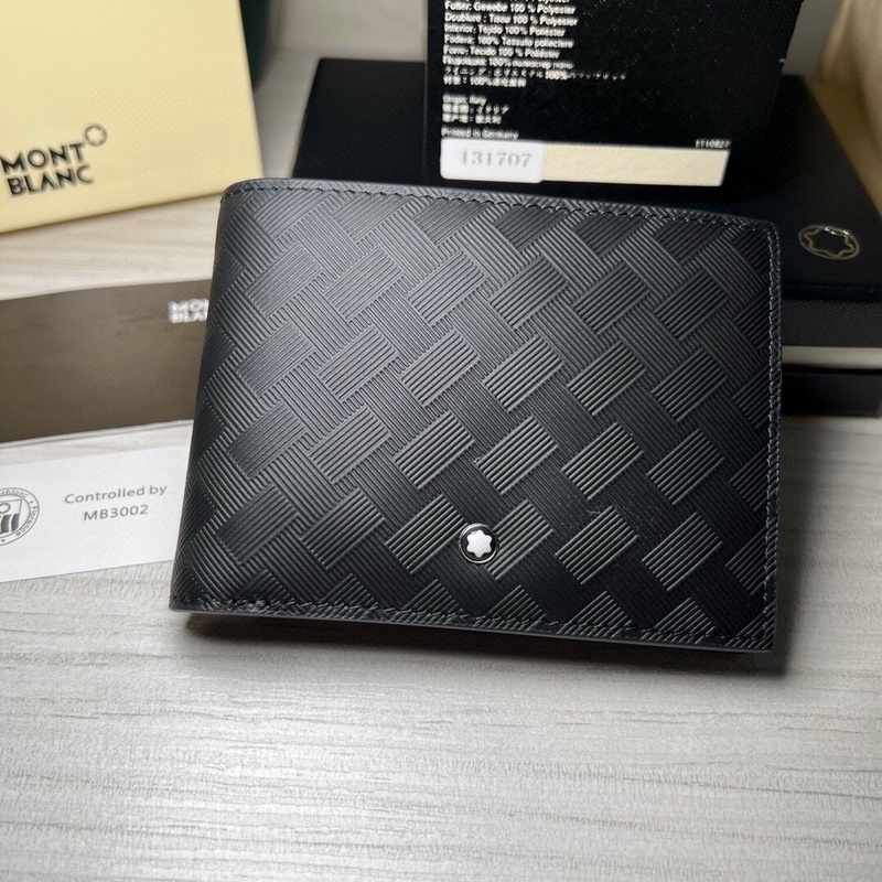 MONTBLANC全新萬寶龍風尚3.0系列6卡位錢夾 型號：130322 材質：
