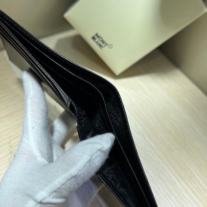 [頂級原單 原廠皮]MONTBLANC 萬寶龍大班系列6卡位皮夾 型號：1303