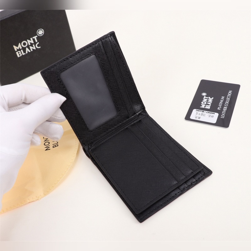 [品牌名稱]：萬(wàn)寶龍 短夾[産品規(guī)格]：W12XH9.5XD1.5[産品材質(zhì)]：