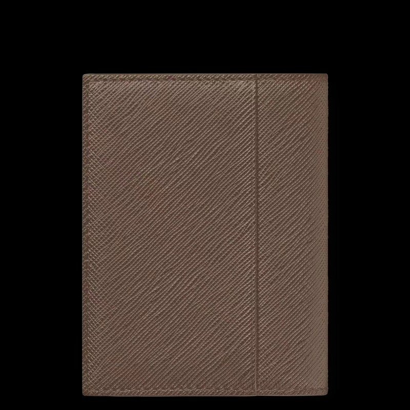 MONTBLANC 全新萬寶龍匠心系列名片夾 大地棕 型號：MB198239#