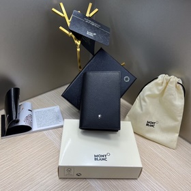 MONTBLANC 萬寶龍匠心系列名片夾、卡夾 型號：U113223# 材質(zhì)：頭