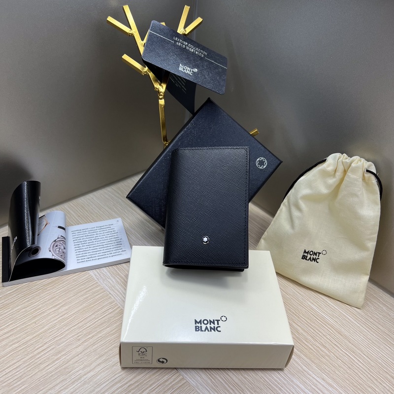 MONTBLANC 萬寶龍匠心系列名片夾、卡夾 型號：U113223# 材質：頭