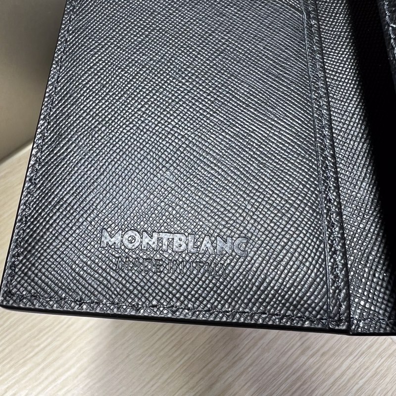 MONTBLANC 萬寶龍匠心系列名片夾、卡夾 型號：U113223# 材質：頭