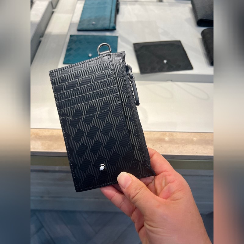 MONTBLANC全新萬寶龍風尚3.0系列8卡位經典黑 型號：MB129976#