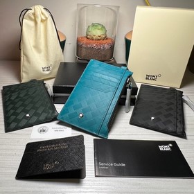 MONTBLANC全新萬寶龍風尚3.0系列8卡位 松花藍 型號：MB131737