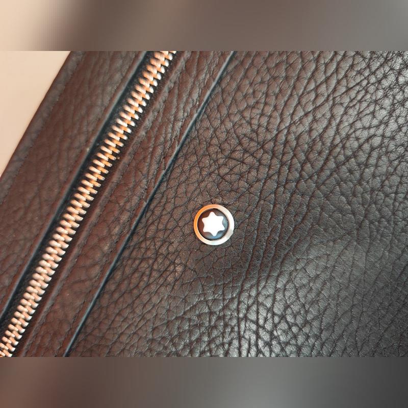 2026最新款式萬寶龍進口花皮男士手拿包火爆款大量出貨拉，叫囂專櫃貨 頂級原單貨