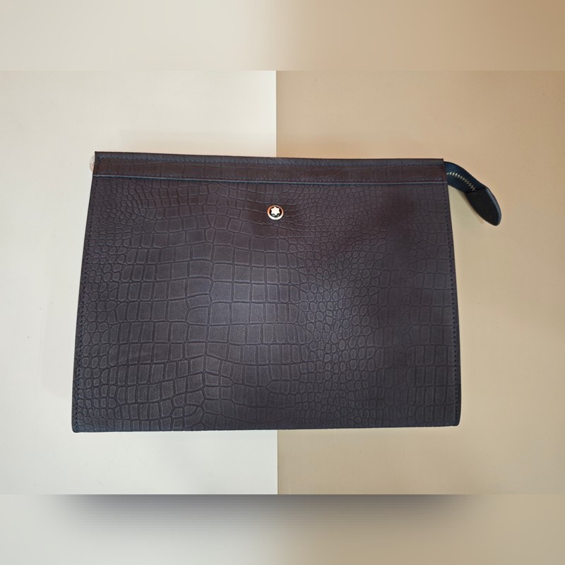 2026最新款式萬寶龍進口花皮男士手拿包火爆款大量出貨拉，叫囂專櫃貨 頂級原單貨