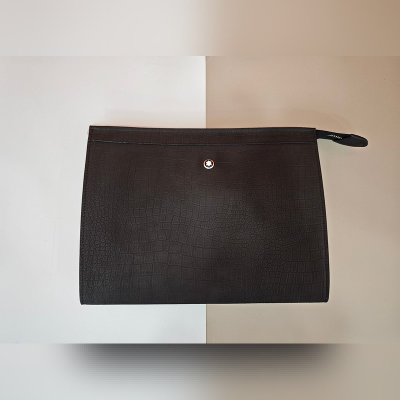 2026最新款式萬寶龍進口花皮男士手拿包火爆款大量出貨拉，叫囂專櫃貨 頂級原單貨