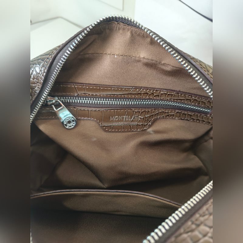 2026最新款式萬寶龍手拿包火爆款大量出貨啦，叫囂專櫃貨 頂級原單貨 紙上談兵吹