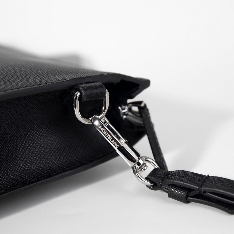 630 MONTBLANC萬寶龍專櫃同步匠心系列手拿包 經典黑 型號：19886