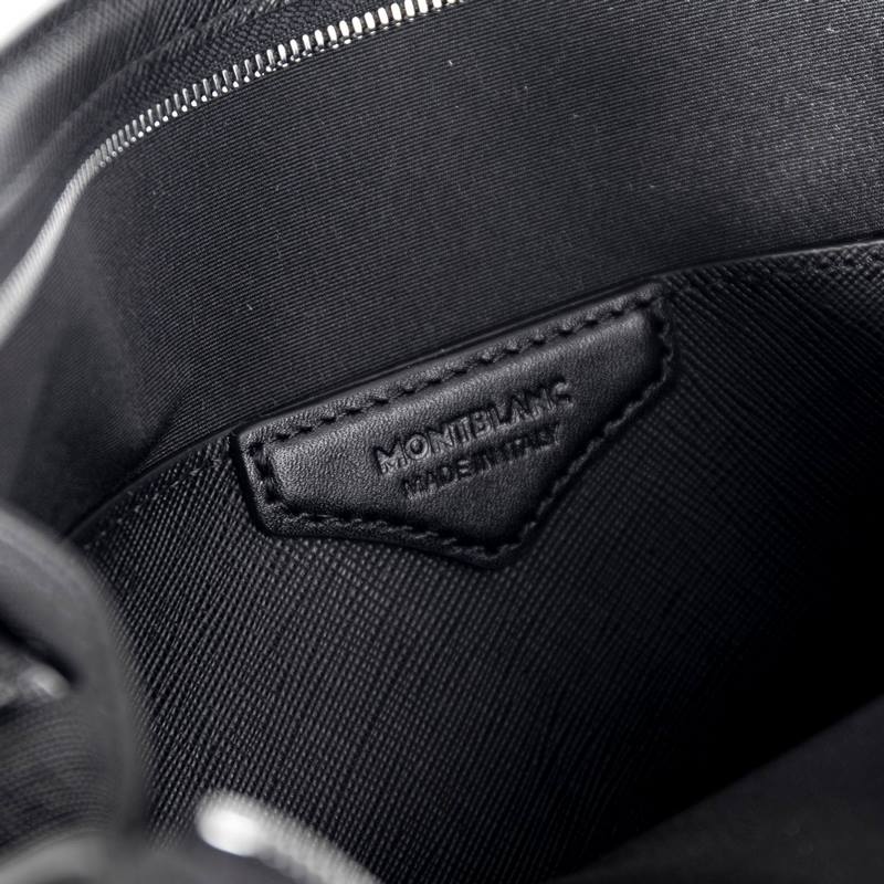 630 MONTBLANC萬寶龍專櫃同步匠心系列手拿包 經典黑 型號：19886