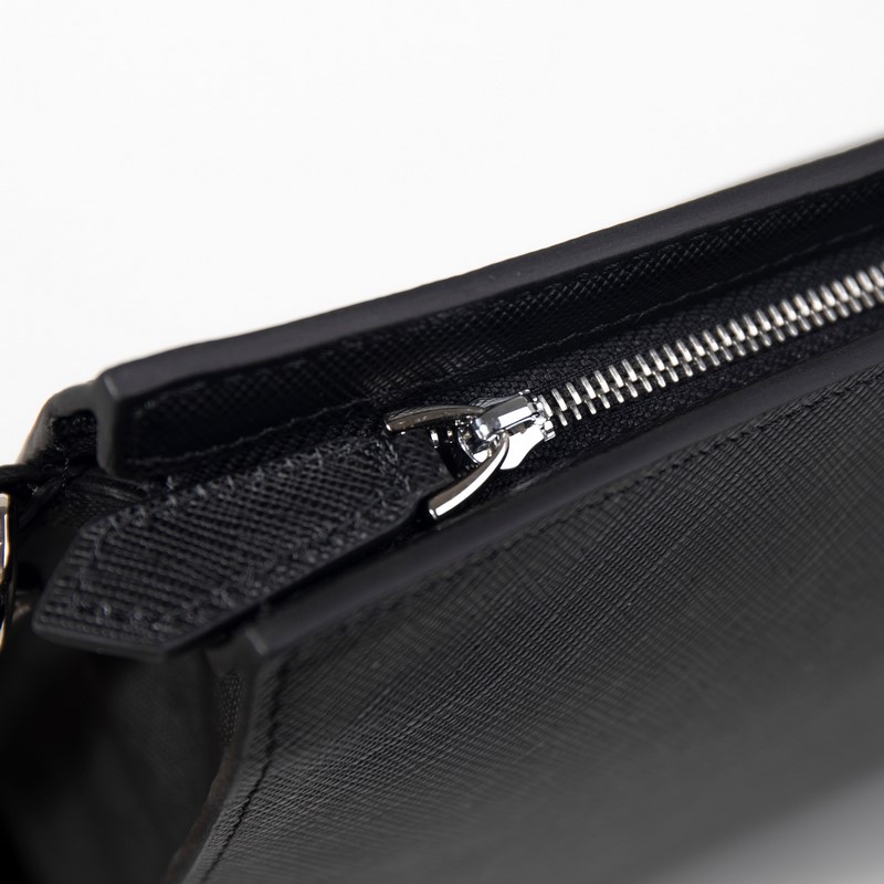 630 MONTBLANC萬寶龍專櫃同步匠心系列手拿包 經(jīng)典黑 型號(hào)：19886