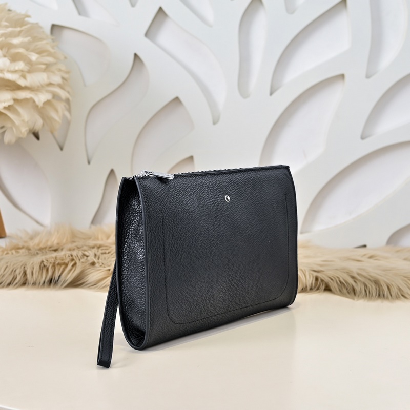 MONT BLANC 萬寶龍-最新款男士手包 采用頭層牛皮 皮質柔軟 手感超贊