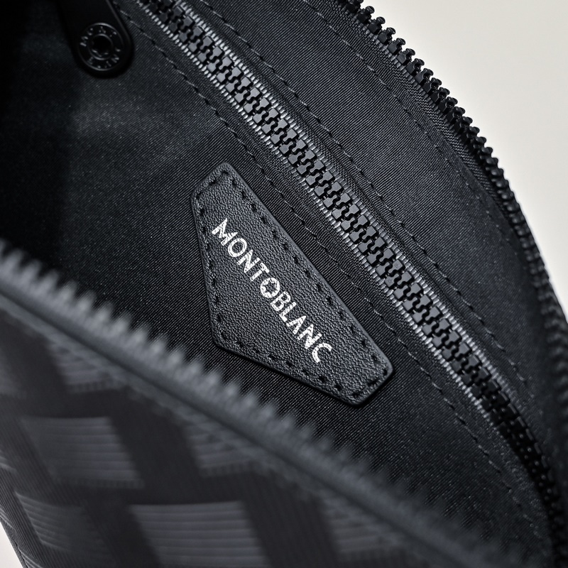 MONT BLANC 萬寶龍-最新款男士手包 采用頭層牛皮 皮質柔軟 手感超贊