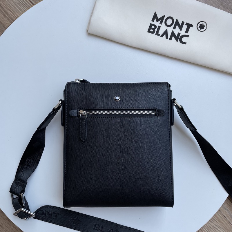 萬寶龍-最新款，男士斜挎包 選用優(yōu)質(zhì)頭層牛皮打造，經(jīng)典斜挎包型輕巧貼合。耐磨防刮