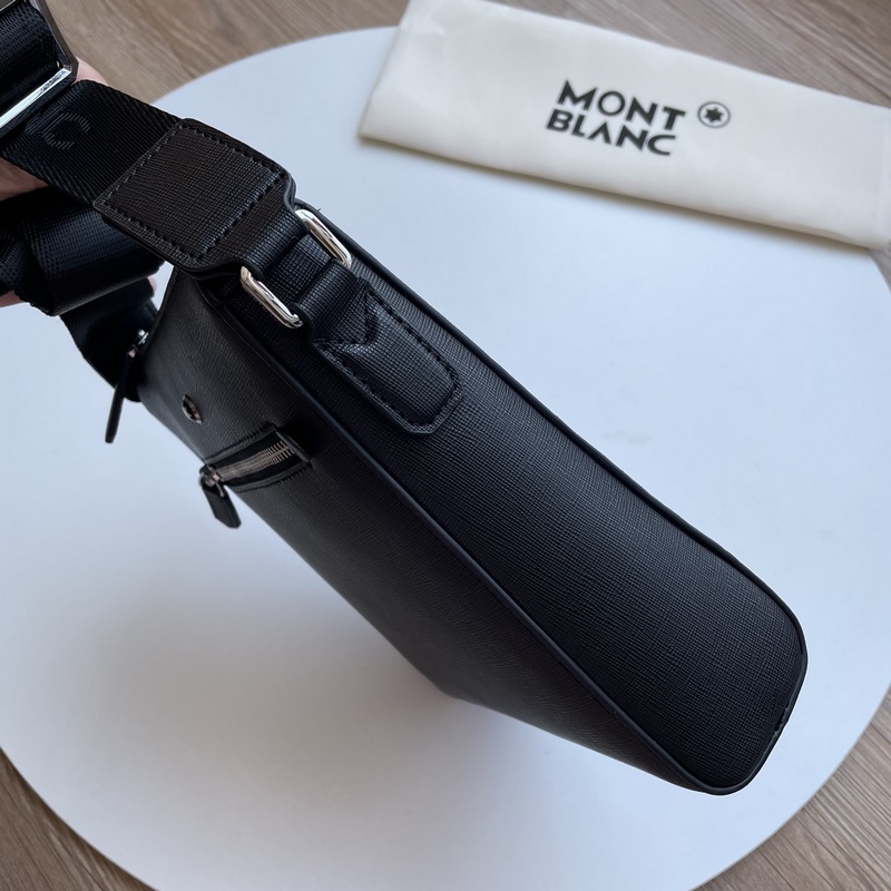 萬寶龍-最新款，男士斜挎包 選用優(yōu)質(zhì)頭層牛皮打造，經(jīng)典斜挎包型輕巧貼合。耐磨防刮