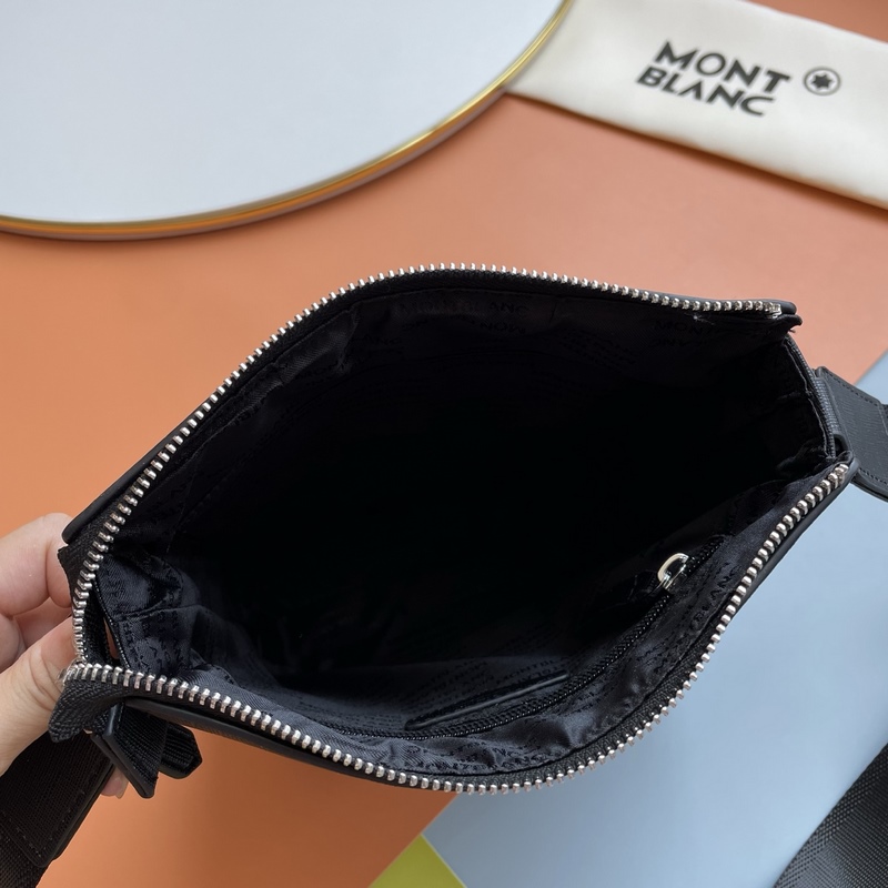 萬寶龍-最新款，男士斜挎包 選用優質頭層牛皮打造，經典斜挎包型輕巧貼合。耐磨防刮