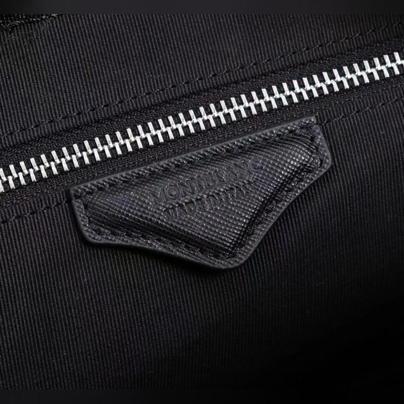 MONTBLANC 全新萬(wàn)寶龍匠心系列郵差包 經(jīng)典黑 型號(hào)：MB198127#