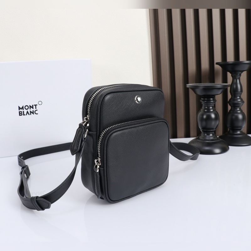 MONTBLANC 全新萬寶龍匠心系列迷你小挎包 經(jīng)典黑 型號：MB198165