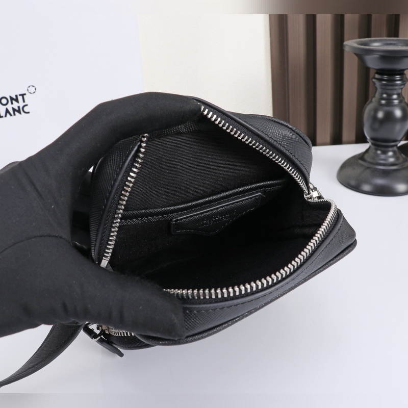 MONTBLANC 全新萬寶龍匠心系列迷你小挎包 經(jīng)典黑 型號：MB198165