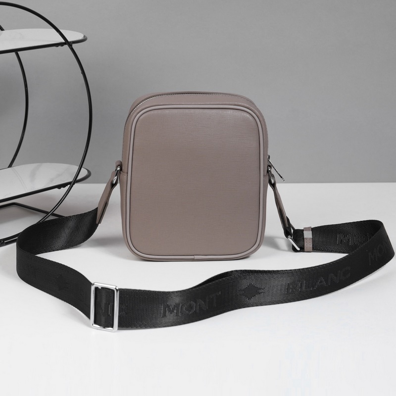 萬寶龍爆款來襲，精緻單肩包 選用由再生聚酯纖維頭層牛皮和棉質紗線制成的面料打造，