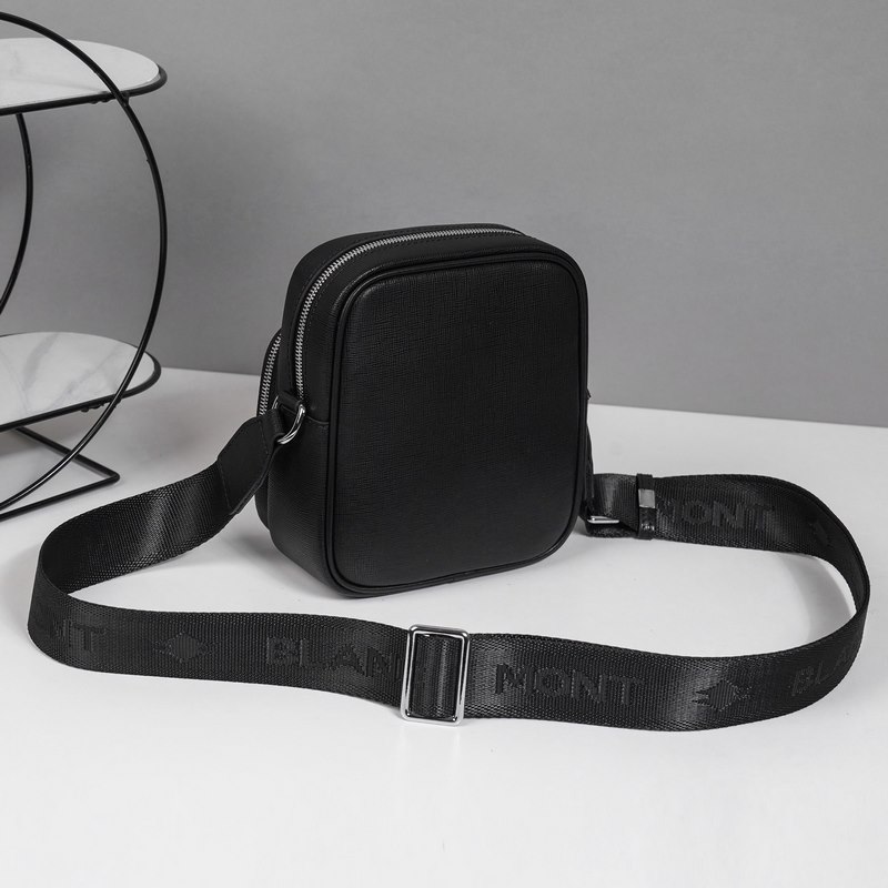 萬寶龍爆款來襲，精緻單肩包 選用由再生聚酯纖維頭層牛皮和棉質(zhì)紗線制成的面料打造，