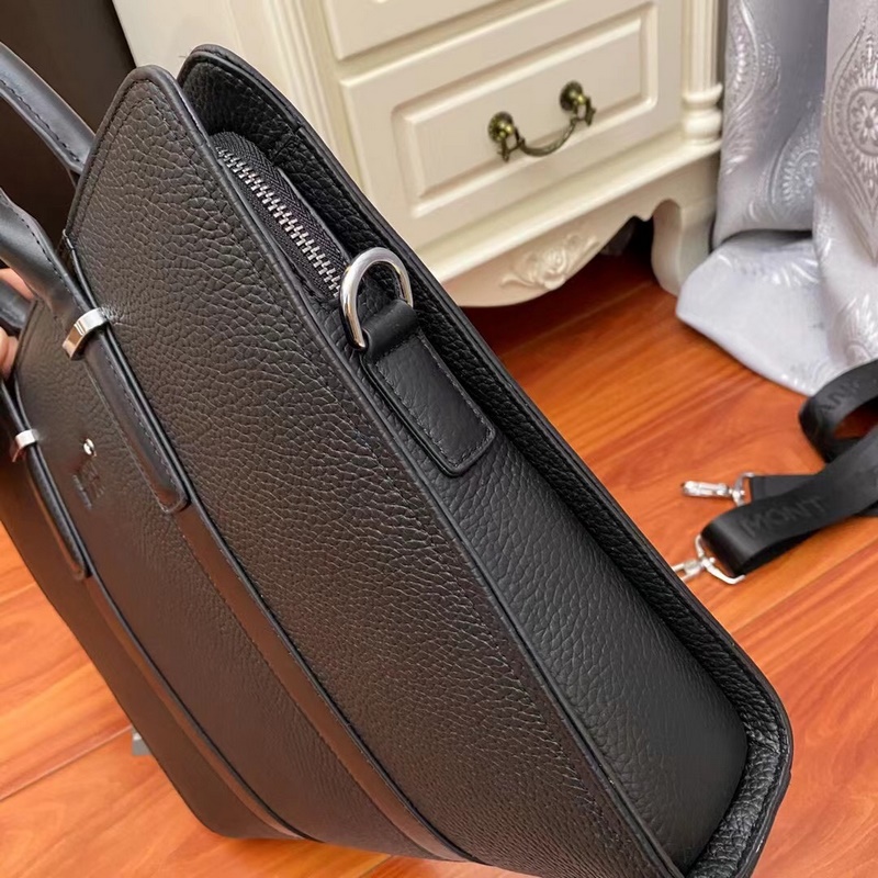 霸氣原單手提包 。萬(wàn)寶龍公文包。型號(hào)：33087-5(黑色)專櫃同步最新款強(qiáng)勢(shì)登